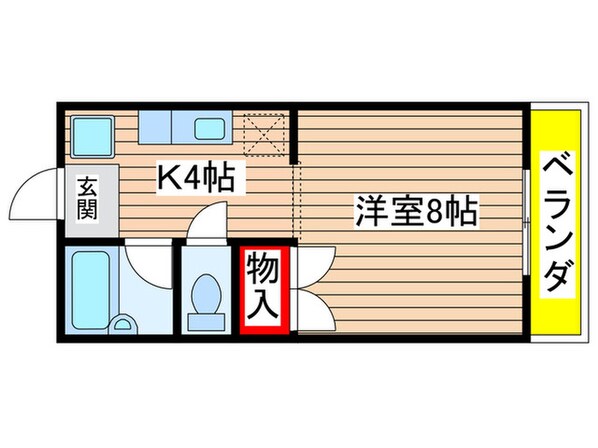 KANZA野並の物件間取画像